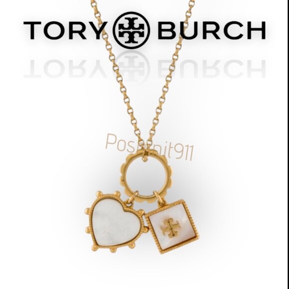 Beautiful Tory Burch Mother of Pearl Necklace - Picture 3 of 3